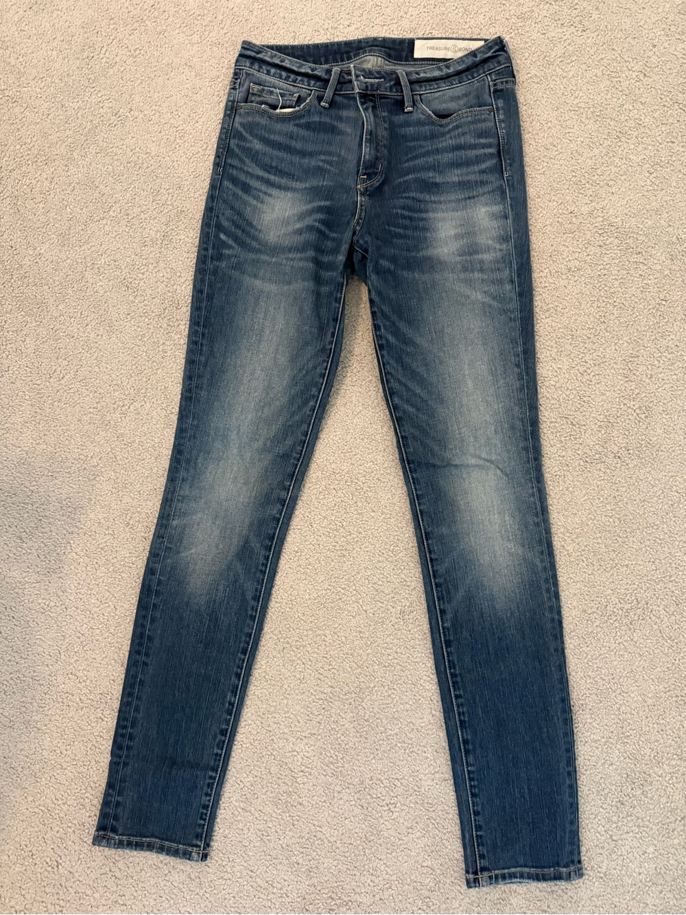 Treasure & Bond Medium Wash Skinny Jeans